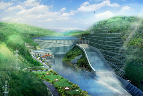 闽侯老挝南塔河1号水电站项目